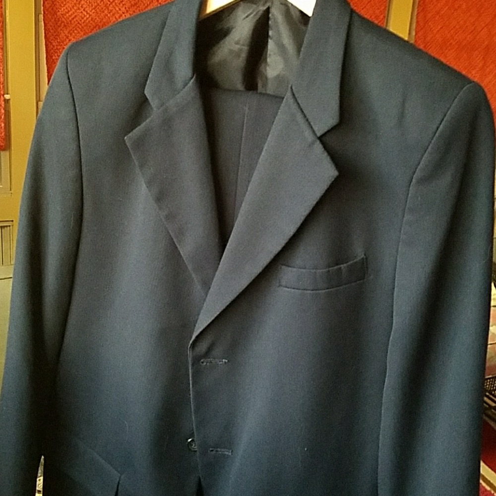 Claiborne Youth Navy Suit Size 20 Reg